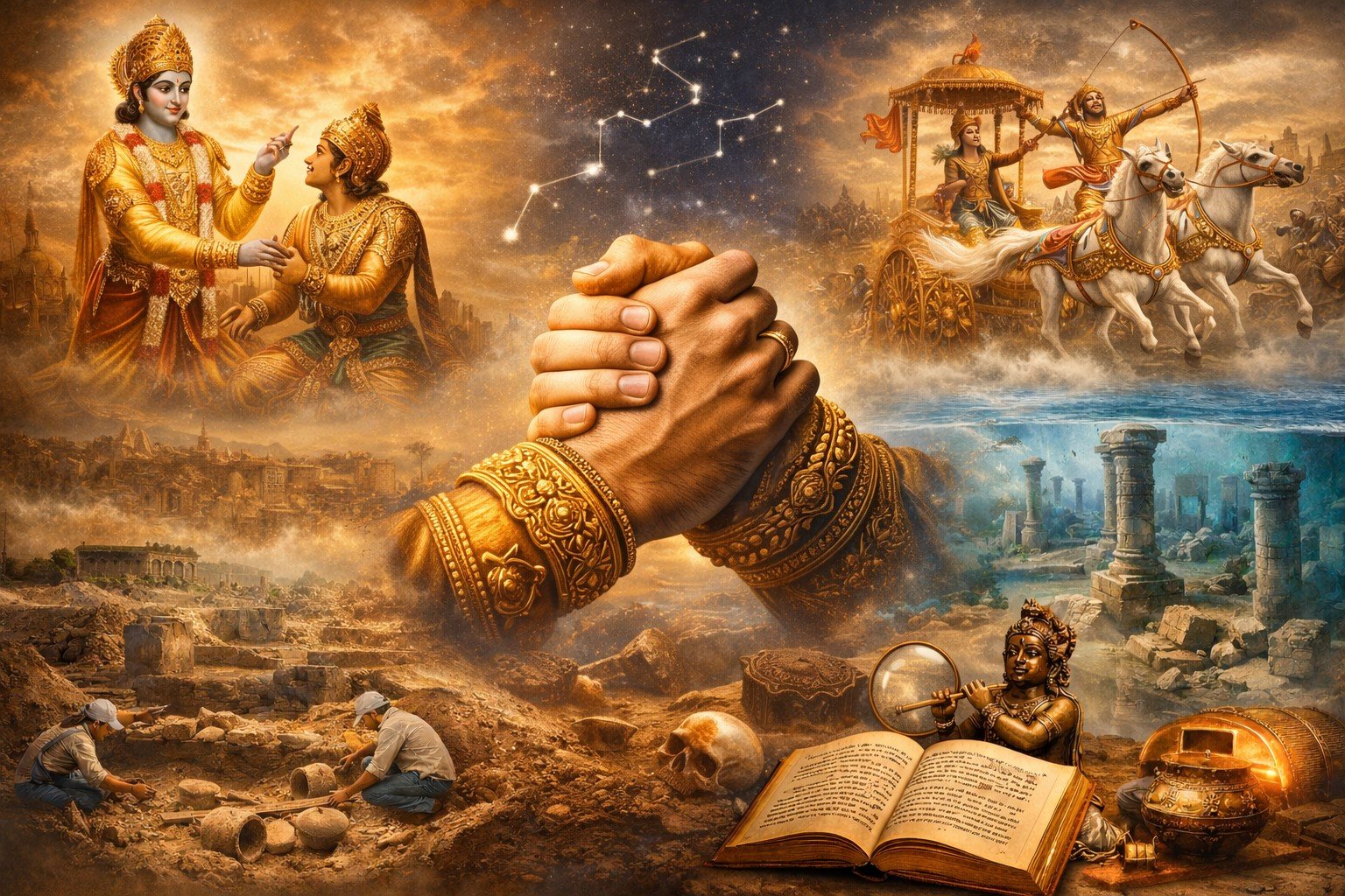 Mahabharat Kurukshetra Yudh Image