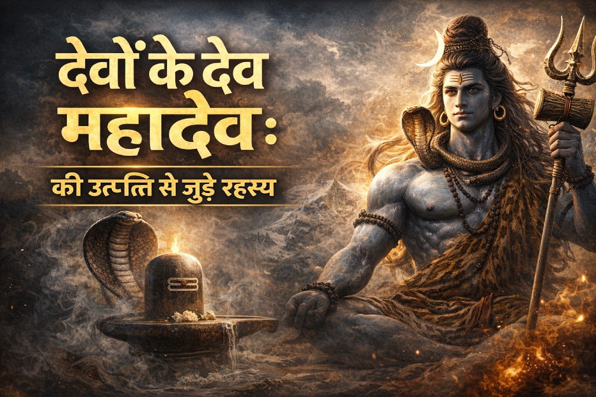 महादेव की उत्पत्ति और रहस्य – देवों के देव महादेव की डिजिटल छवि