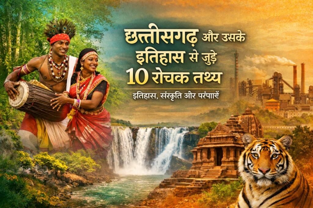 छत्तीसगढ़ के इतिहास, संस्कृति और परंपराओं से जुड़े 10 रोचक तथ्य